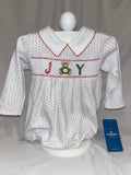 Christmas Joy Classics Smocked Bubble